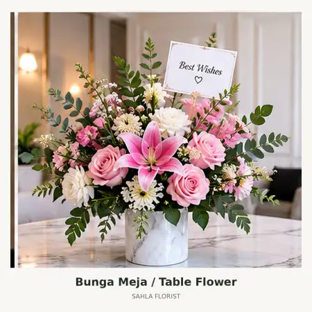 Bunga Meja Grand Hyatt Jakarta