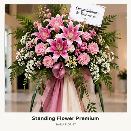 Standing Flowers Grand Hyatt Jakarta